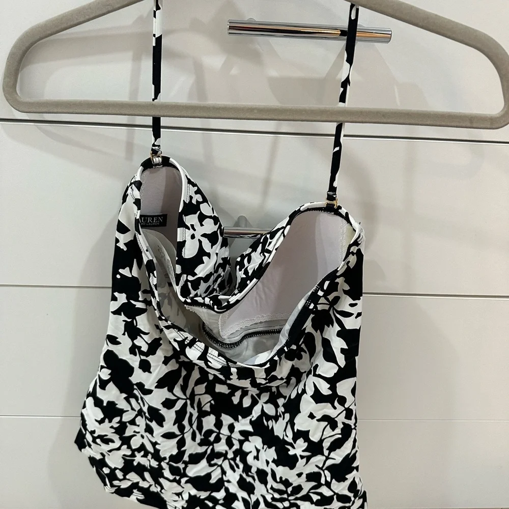 Ralph Lauren Women’s Tankini Top Size 14 - Picture 2 of 3